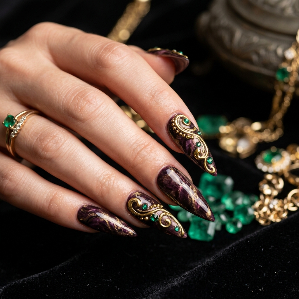 Luxury 3D Nails